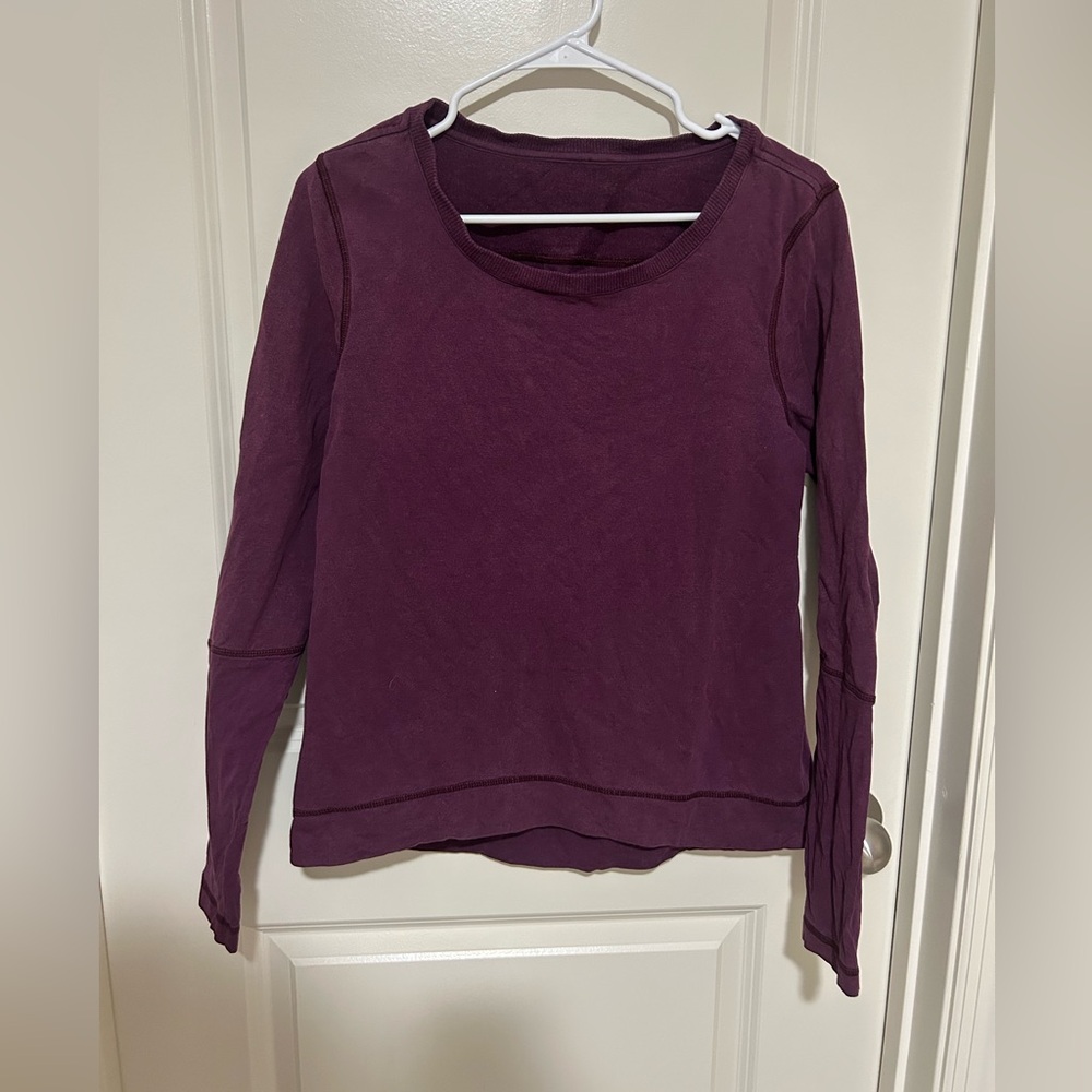 Lululemon Purple Stretch Long Sleeve